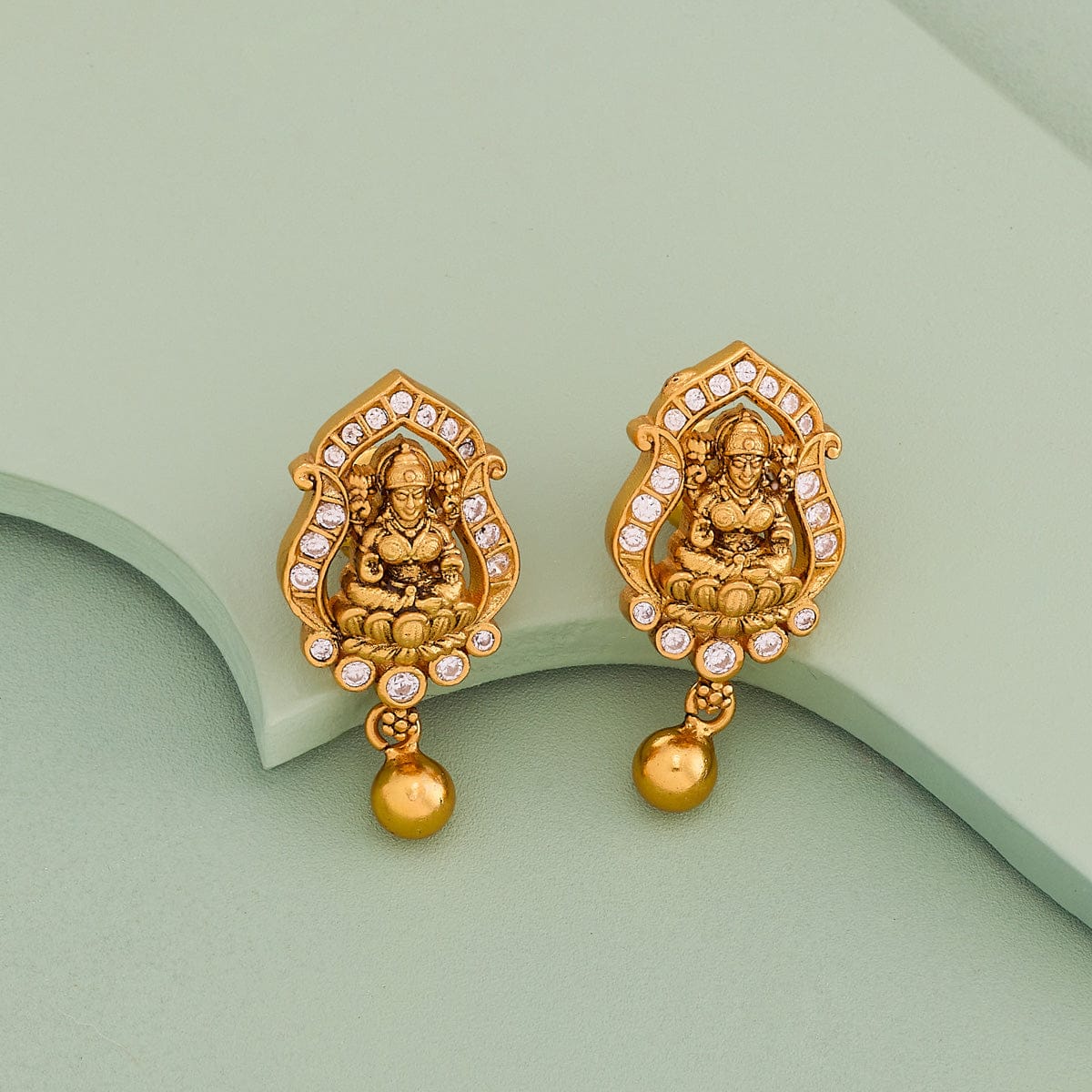 Temple Earring Silver Temple Earring 190564