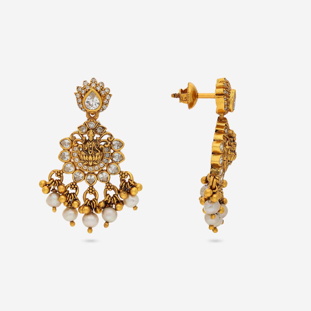 Temple Earring Silver Temple Earring 193293