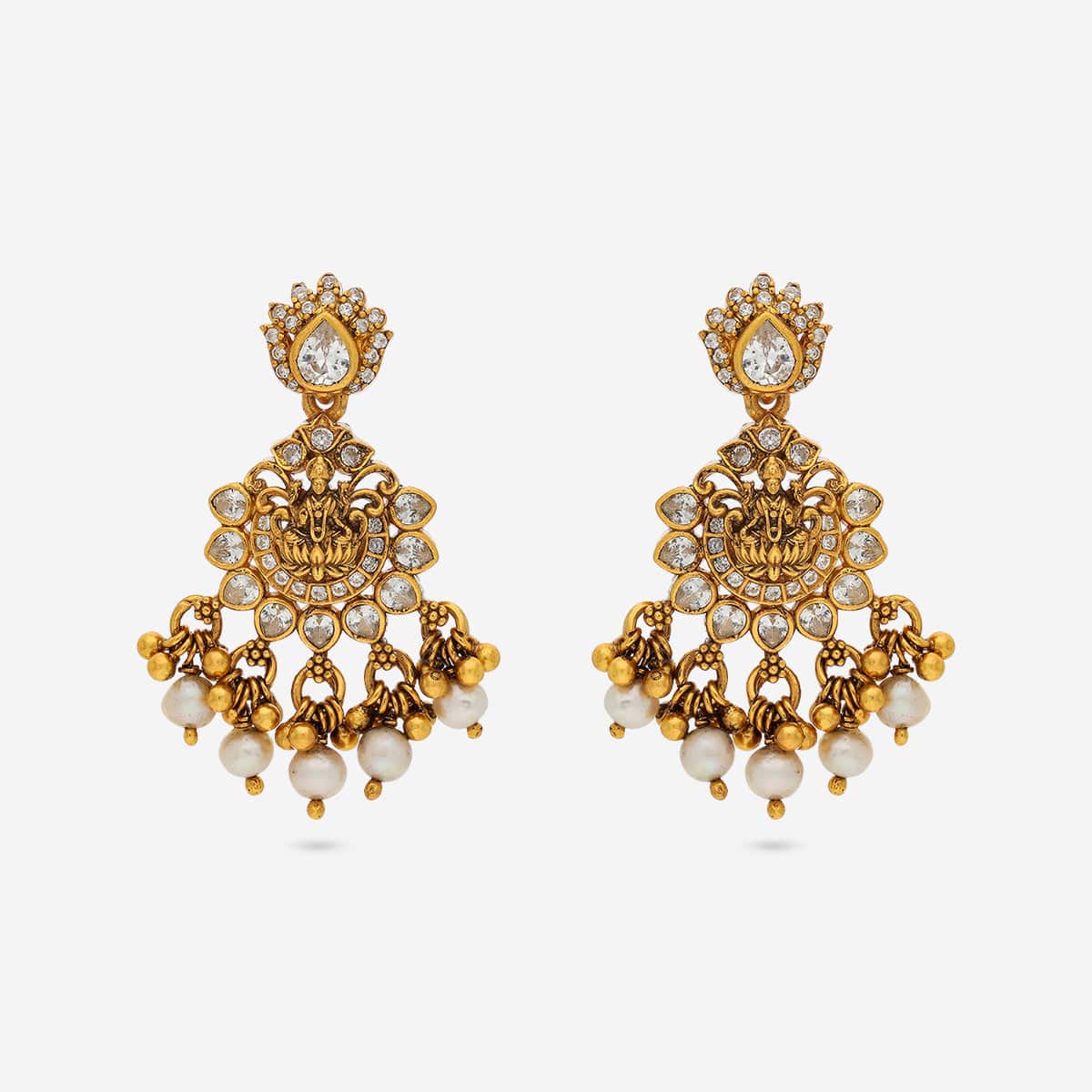 Temple Earring Silver Temple Earring 193293