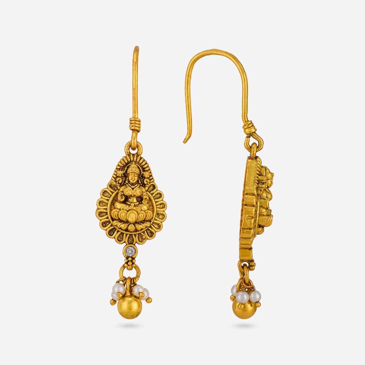 Temple Earring Silver Temple Earring 197014