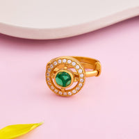 Temple Finger Ring Silver Temple Finger Ring 190558