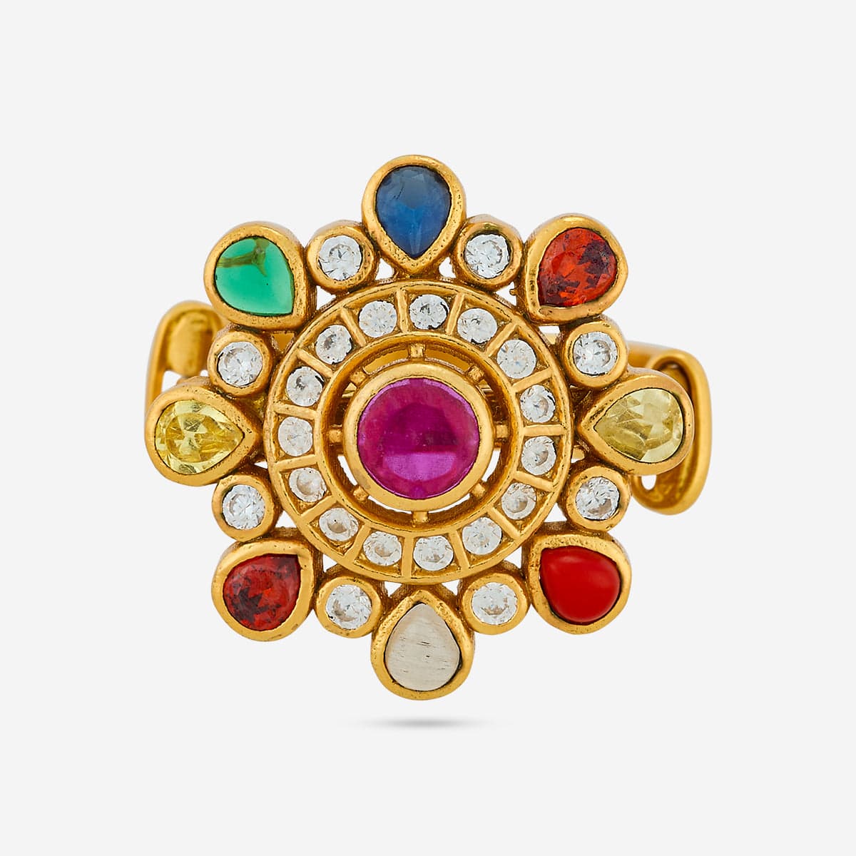 Temple Finger Ring Silver Temple Finger Ring 190557