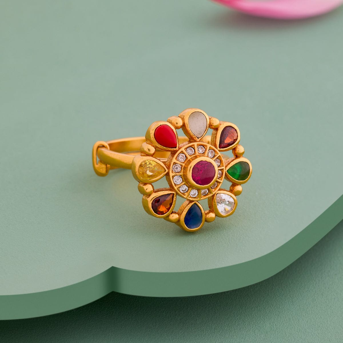 Temple Finger Ring Silver Temple Finger Ring 190560