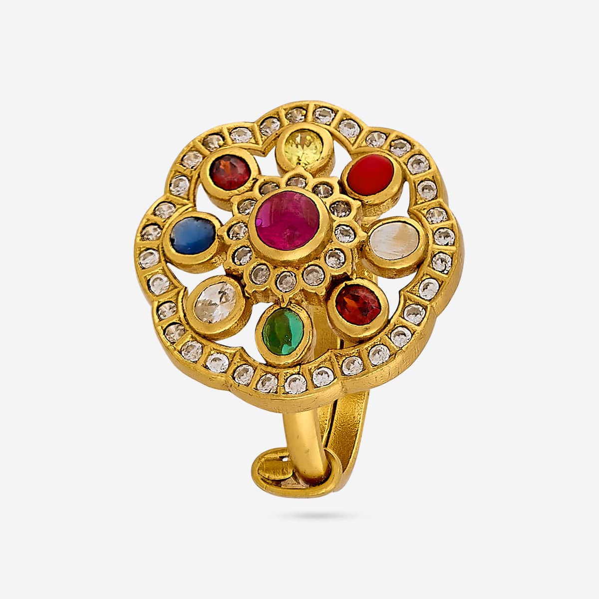 Temple Finger Ring Silver Temple Finger Ring 190561