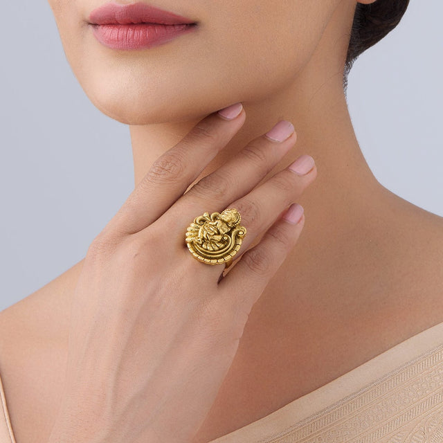 Temple Finger Ring Silver Temple Finger Ring 161461