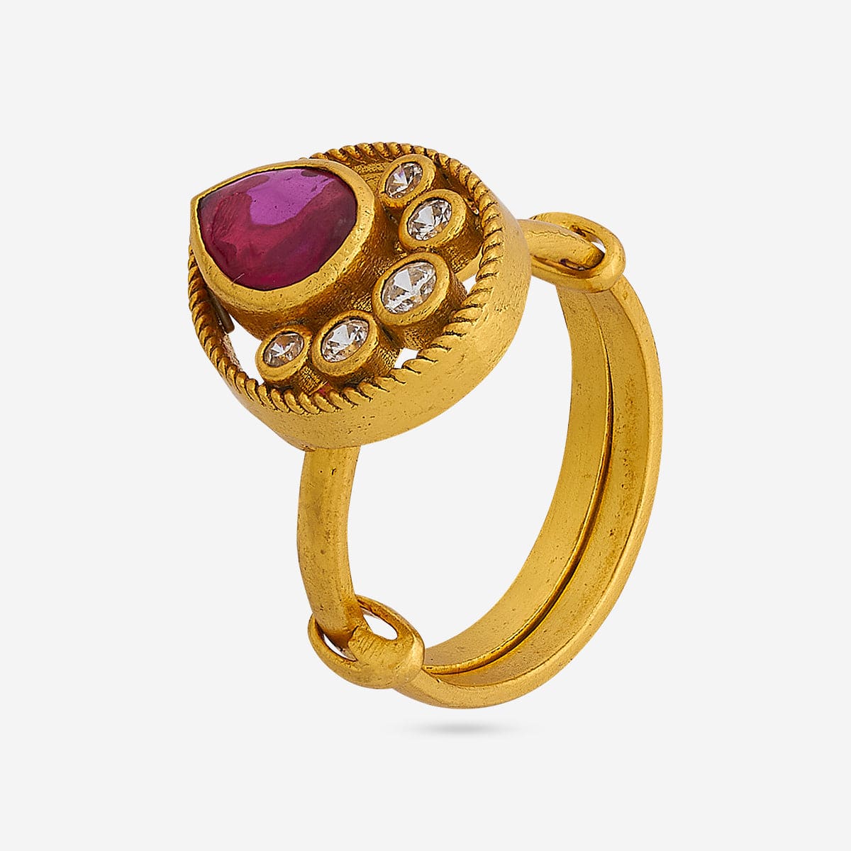 Temple Finger Ring Silver Temple Finger Ring 190553