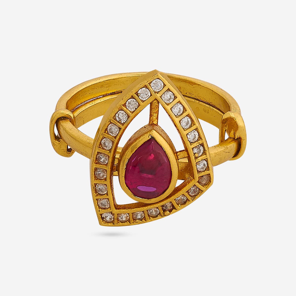 Temple Finger Ring Silver Temple Finger Ring 190555