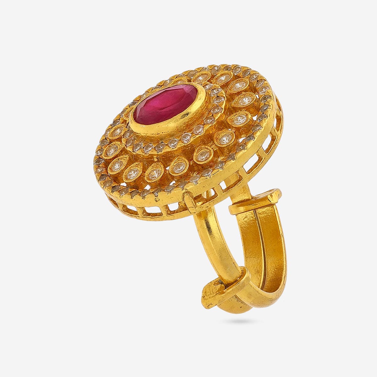 Temple Finger Ring Silver Temple Finger Ring 191824