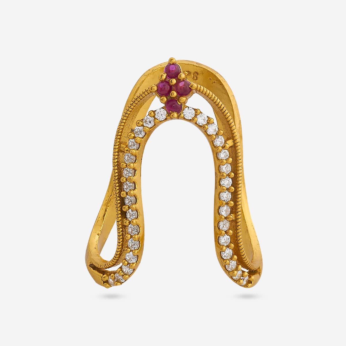 Temple Finger Ring Silver Temple Finger Ring 191889