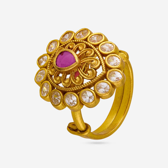 Temple Finger Ring Silver Temple Finger Ring 199502