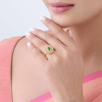 Temple Finger Ring Silver Temple Finger Ring 164673