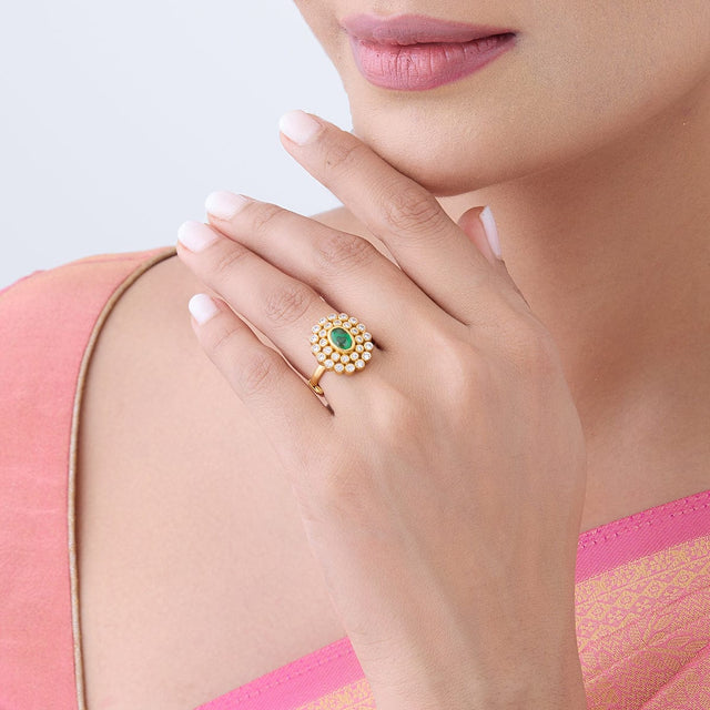 Temple Finger Ring Silver Temple Finger Ring 164673