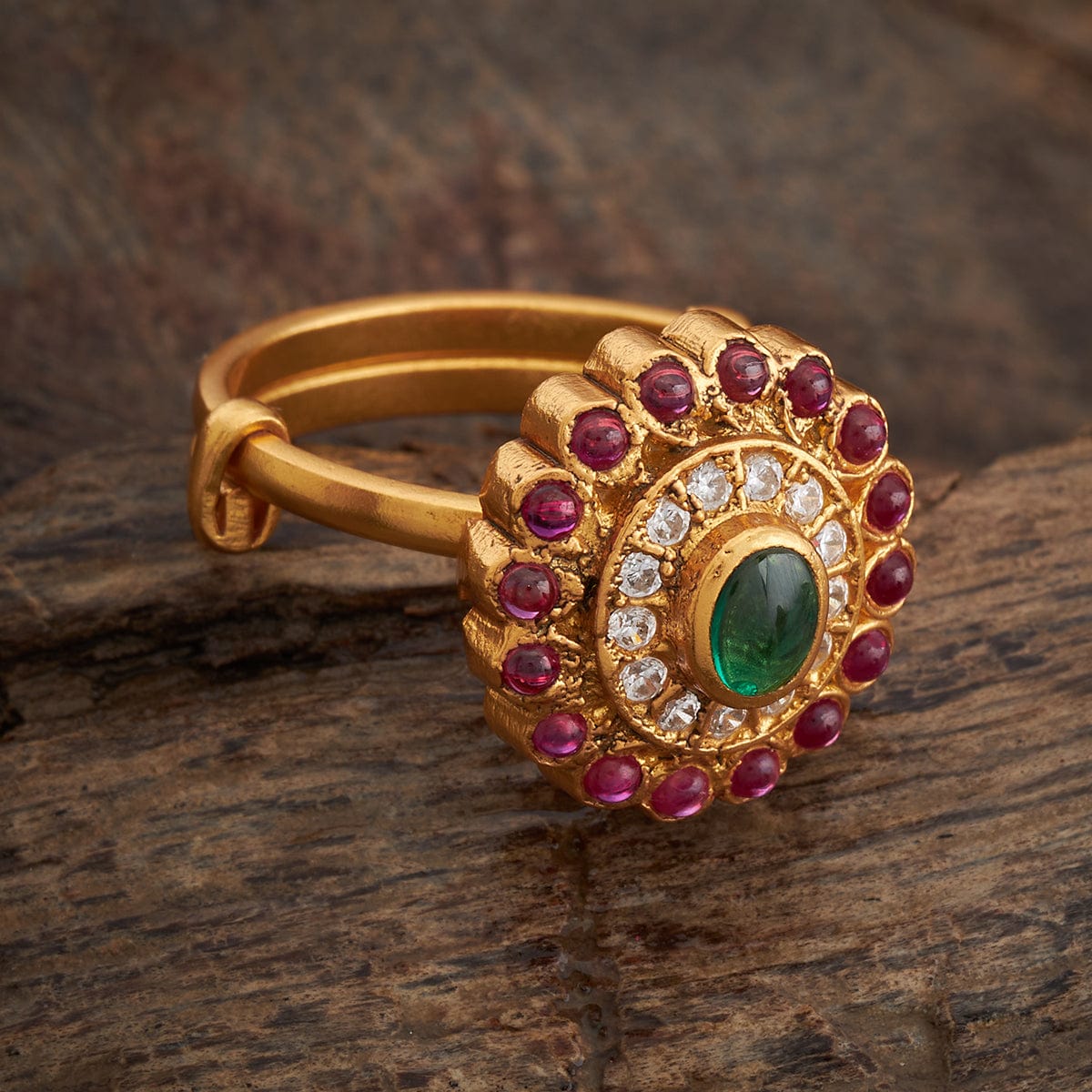 Temple Finger Ring Silver Temple Finger Ring 164674