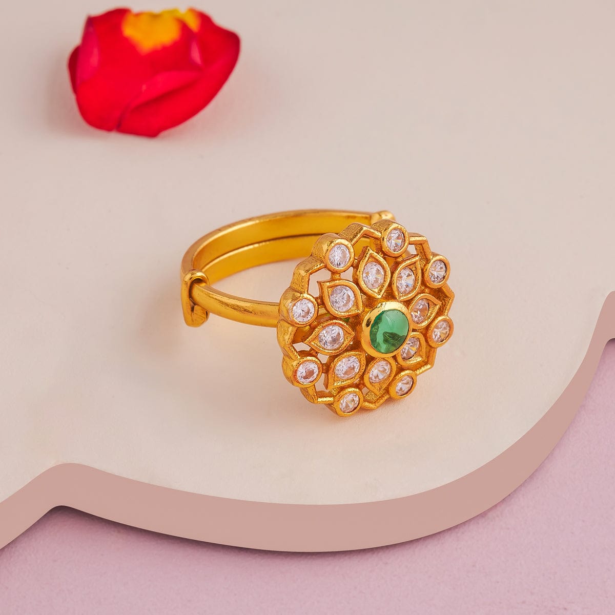 Temple Finger Ring Silver Temple Finger Ring 188185