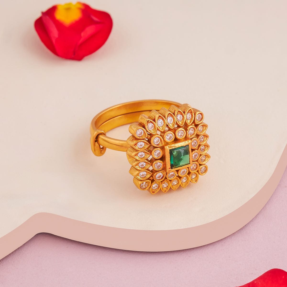 Temple Finger Ring Silver Temple Finger Ring 188186