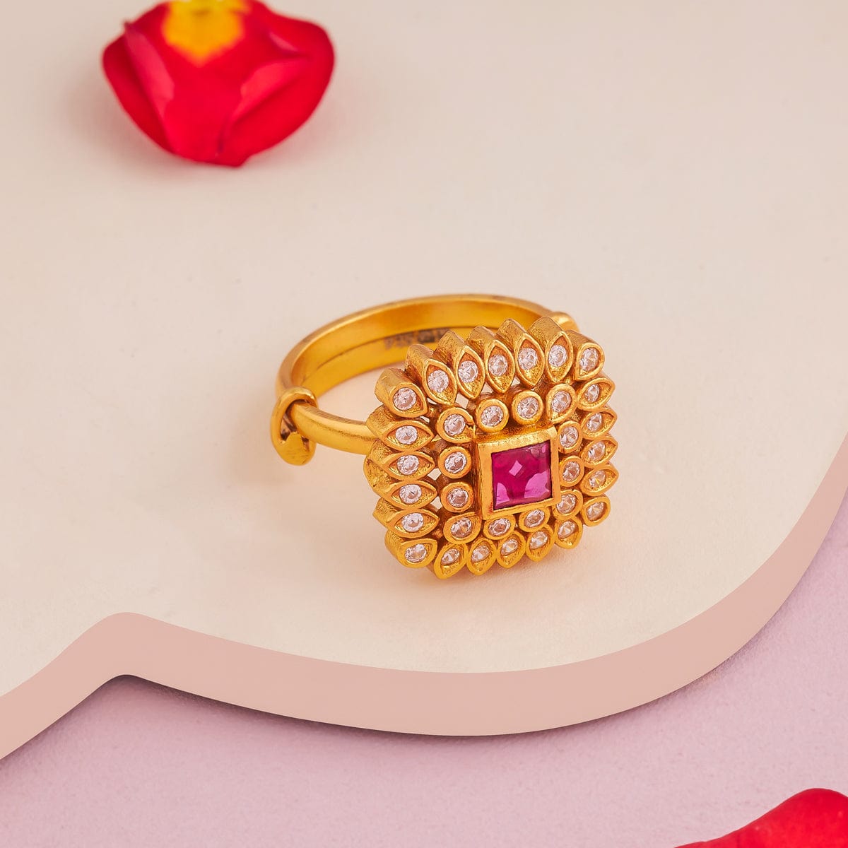 Temple Finger Ring Silver Temple Finger Ring 188186