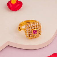 Temple Finger Ring Silver Temple Finger Ring 188186