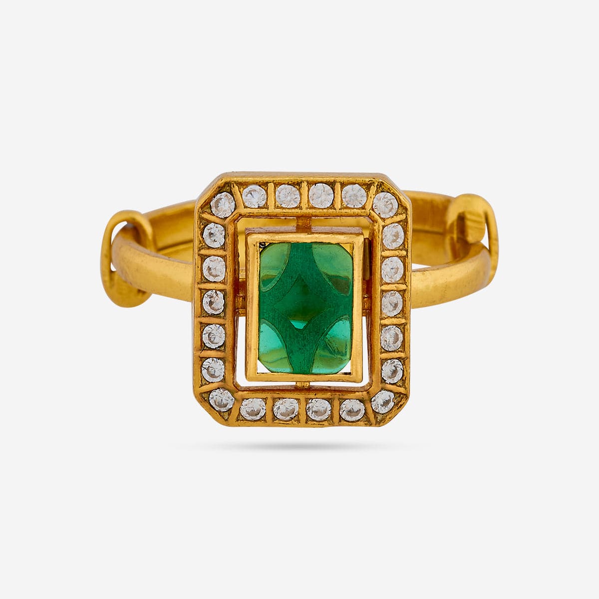 Temple Finger Ring Silver Temple Finger Ring 190562