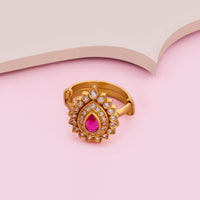 Temple Finger Ring Silver Temple Finger Ring 190563