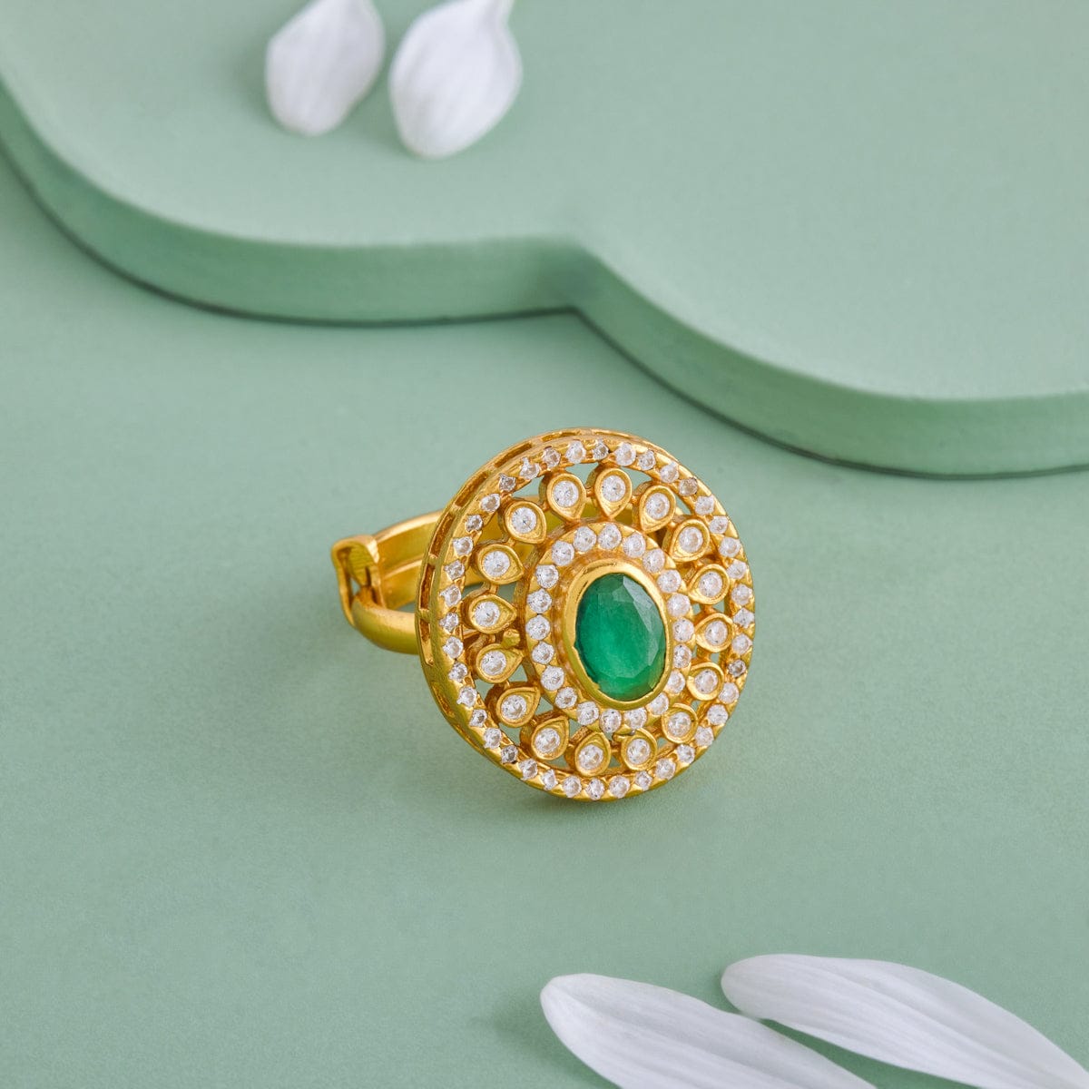 Temple Finger Ring Silver Temple Finger Ring 191824