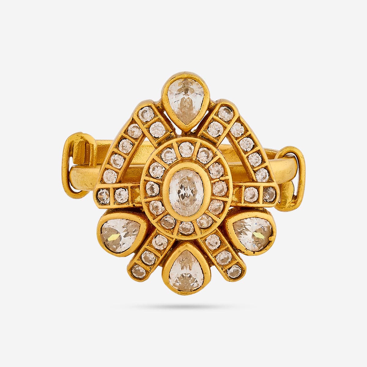 Temple Finger Ring Silver Temple Finger Ring 190556