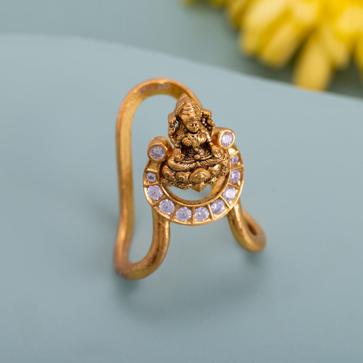 Temple Finger Ring Silver Temple Finger Ring 185407