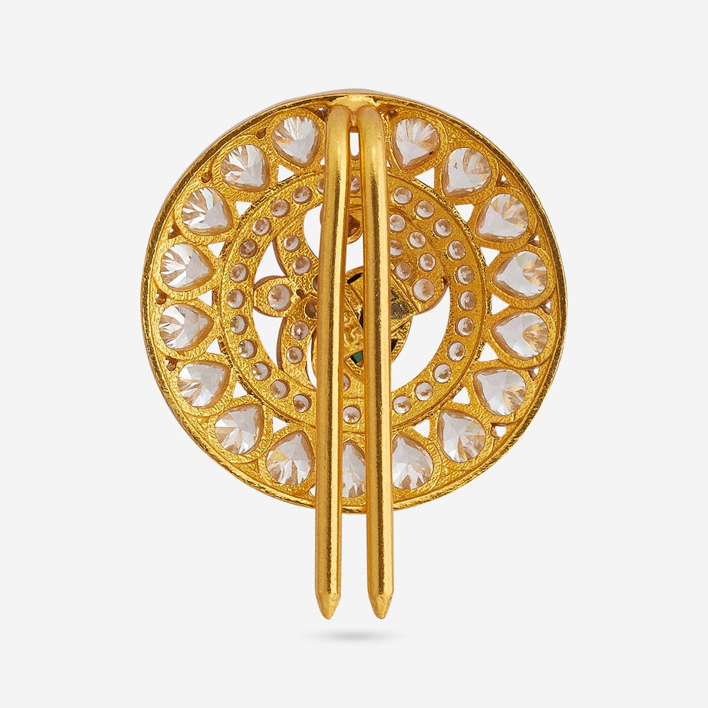 Temple Hair Brooch Silver Temple Hair Brooch 188188