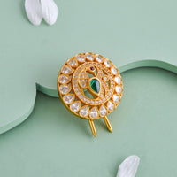 Temple Hair Brooch Silver Temple Hair Brooch 188188