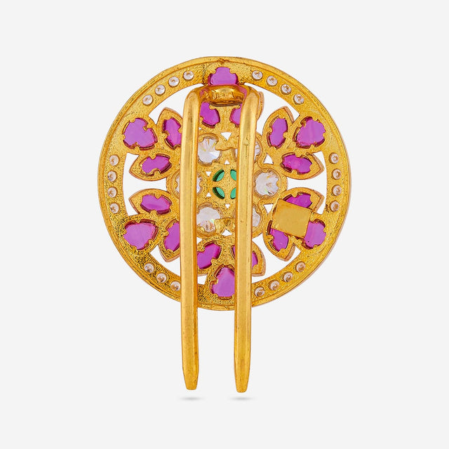 Temple Hair Brooch Silver Temple Hair Brooch 202859