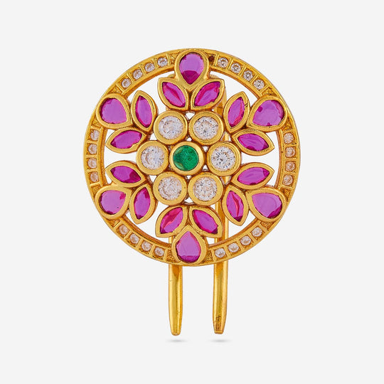 Temple Hair Brooch Silver Temple Hair Brooch 202859