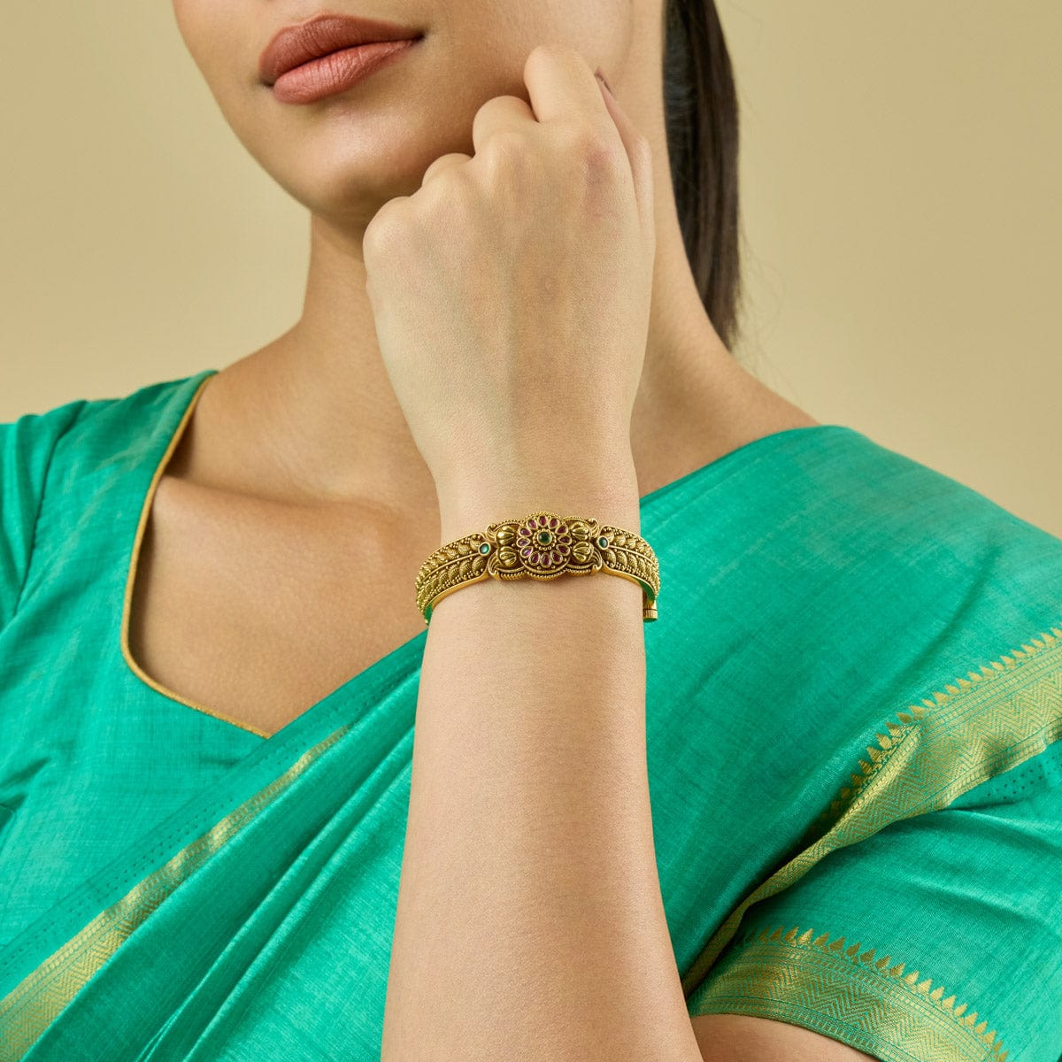 Temple Kada Silver Temple Kada 185365