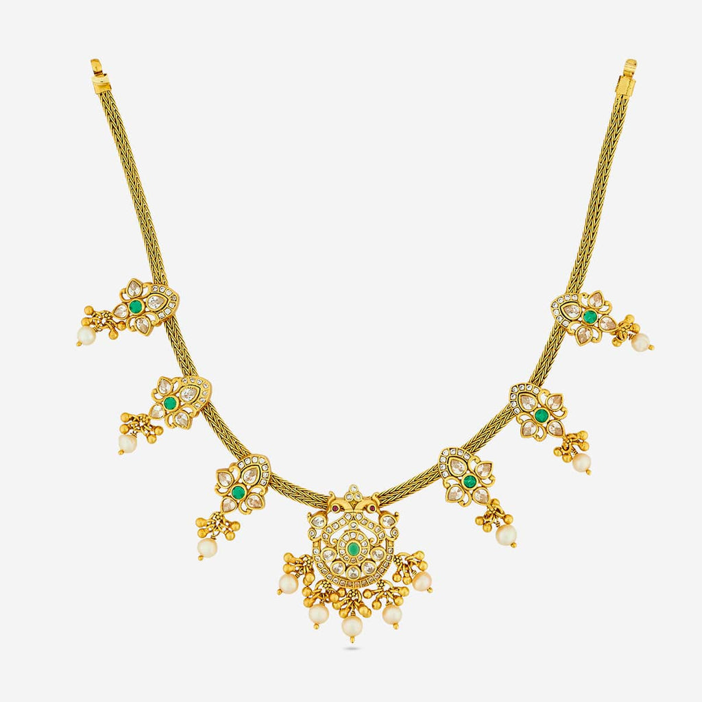 Temple Necklace Silver Temple Necklace 174242