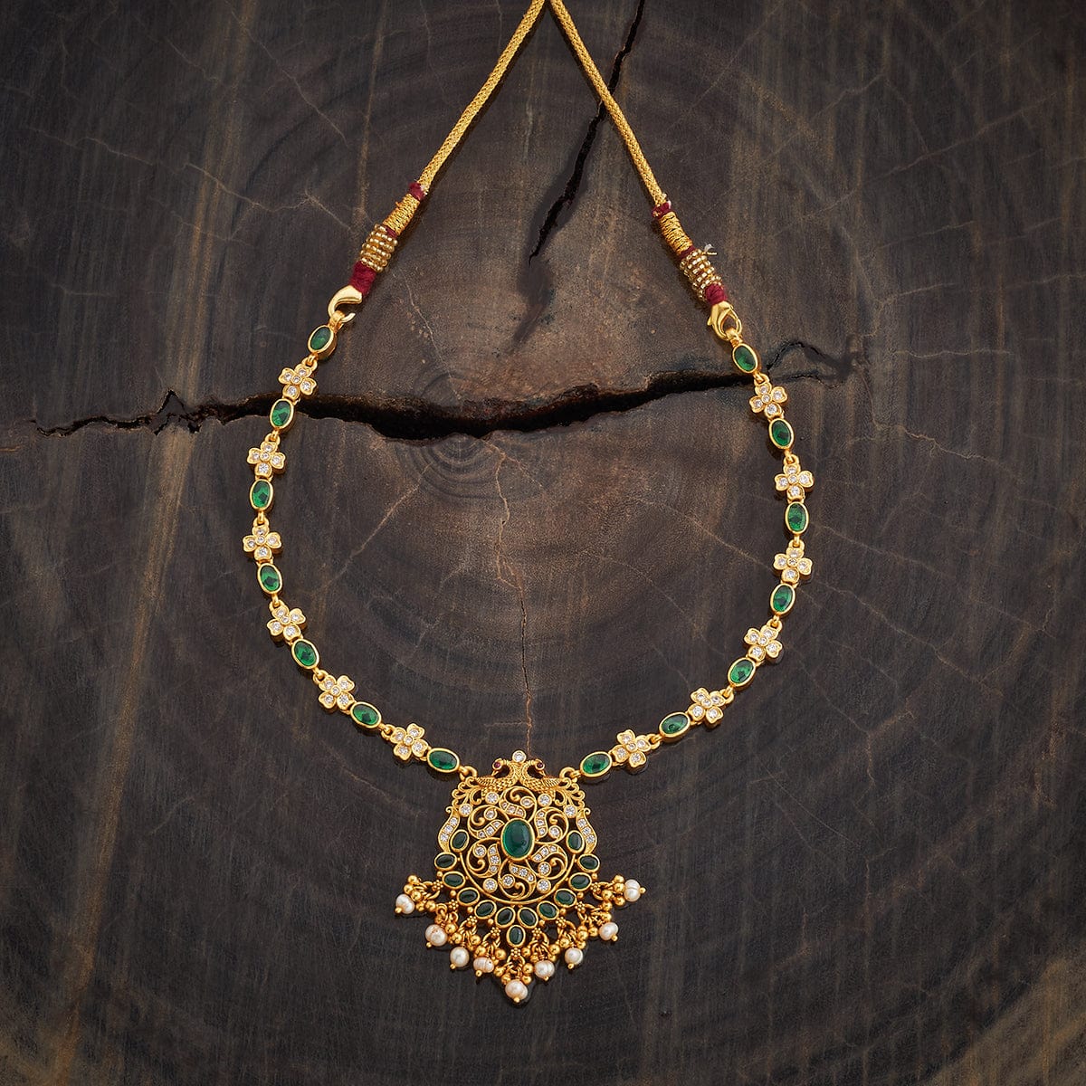 Temple Necklace Silver Temple Necklace 179639