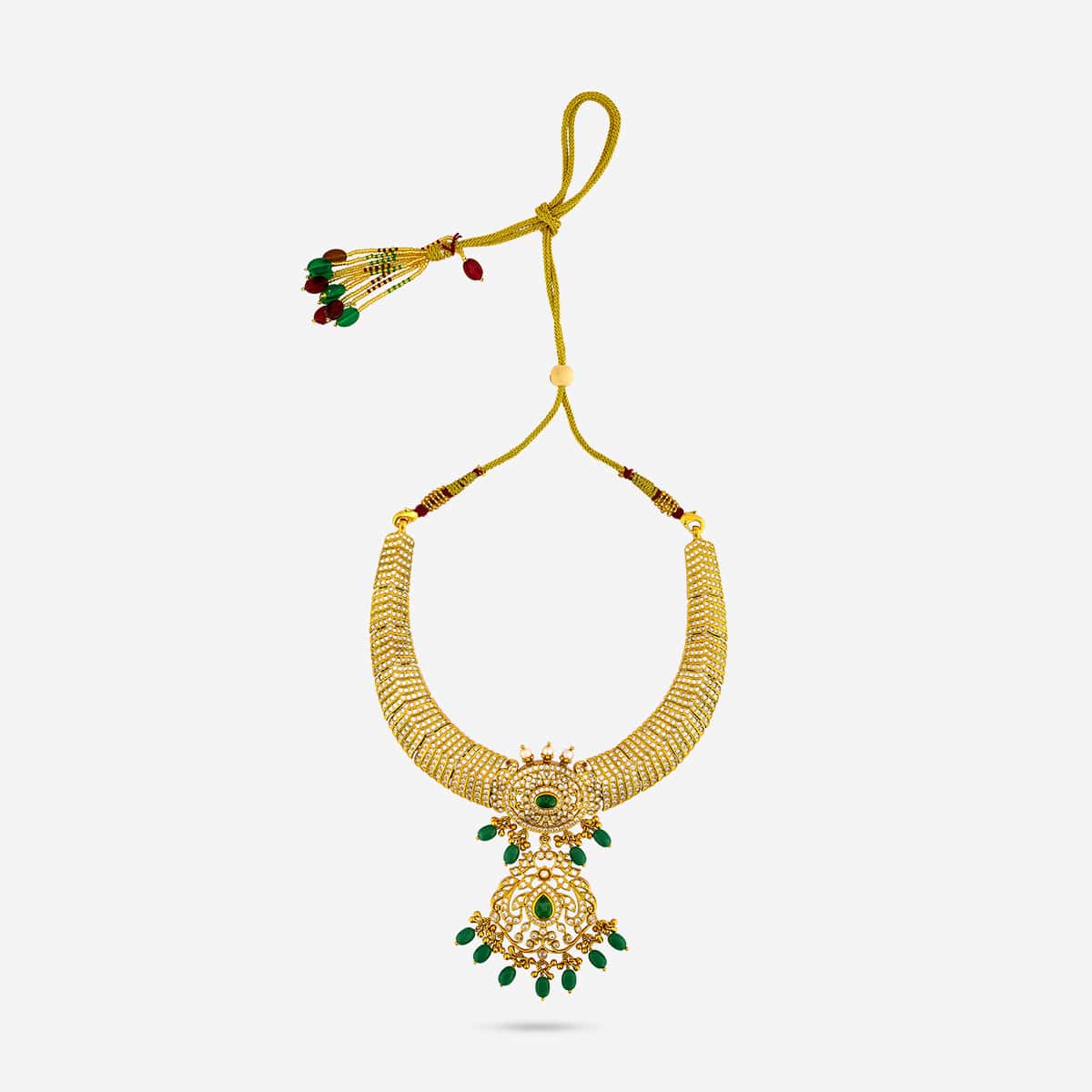 Temple Necklace Silver Temple Necklace 190602