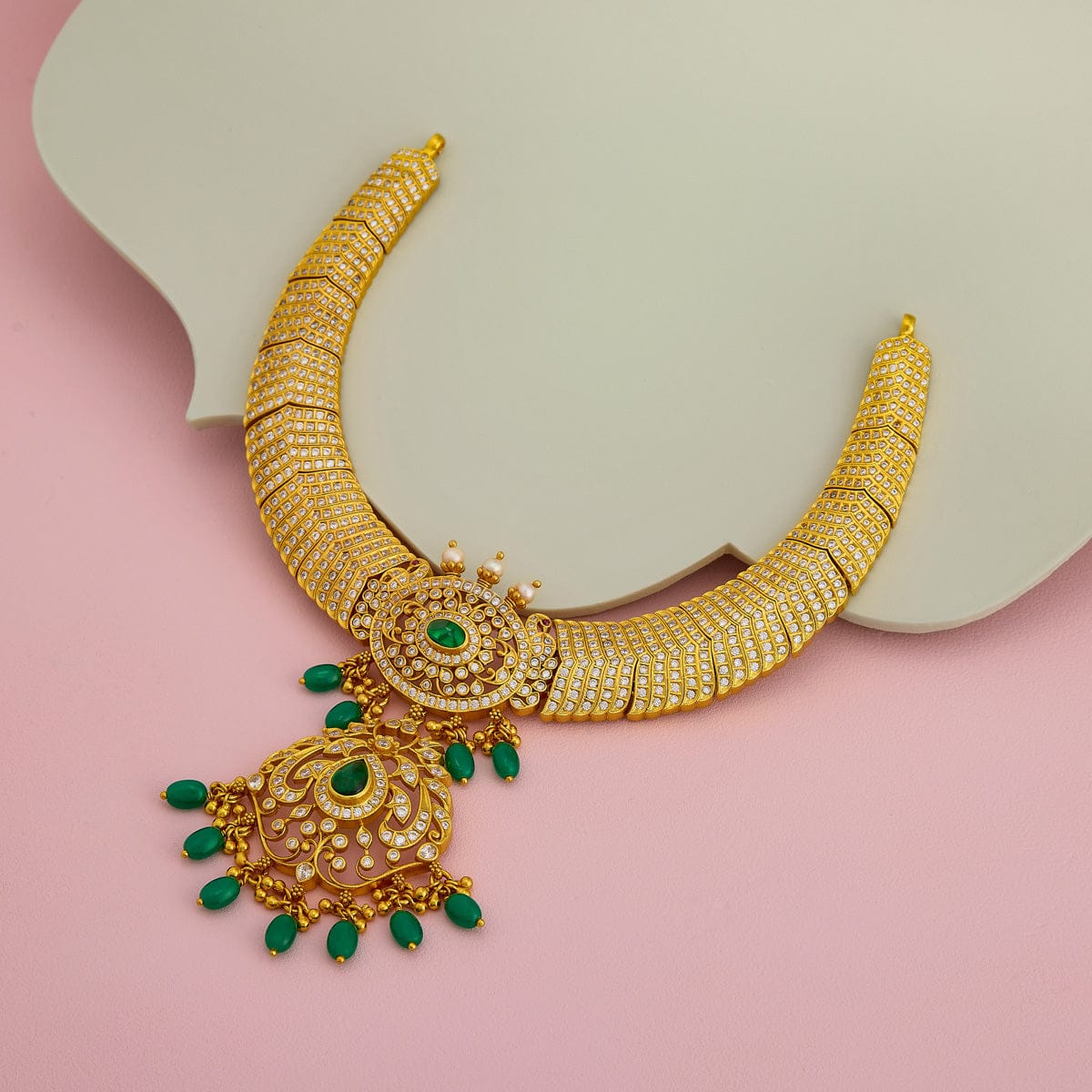 Temple Necklace Silver Temple Necklace 190602