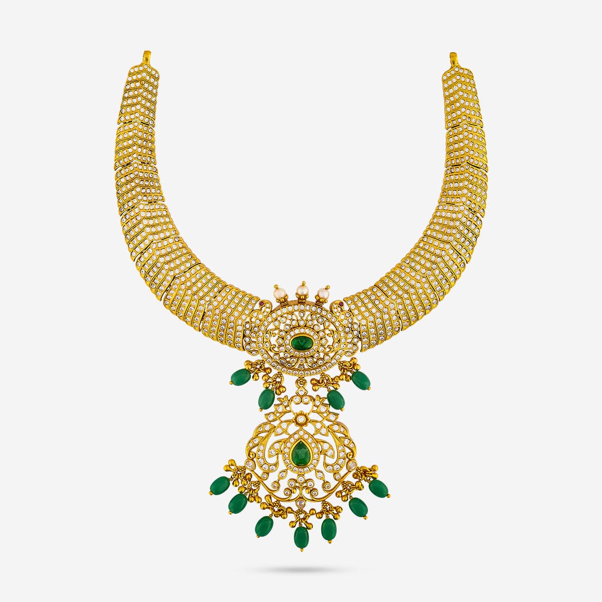 Temple Necklace Silver Temple Necklace 190602