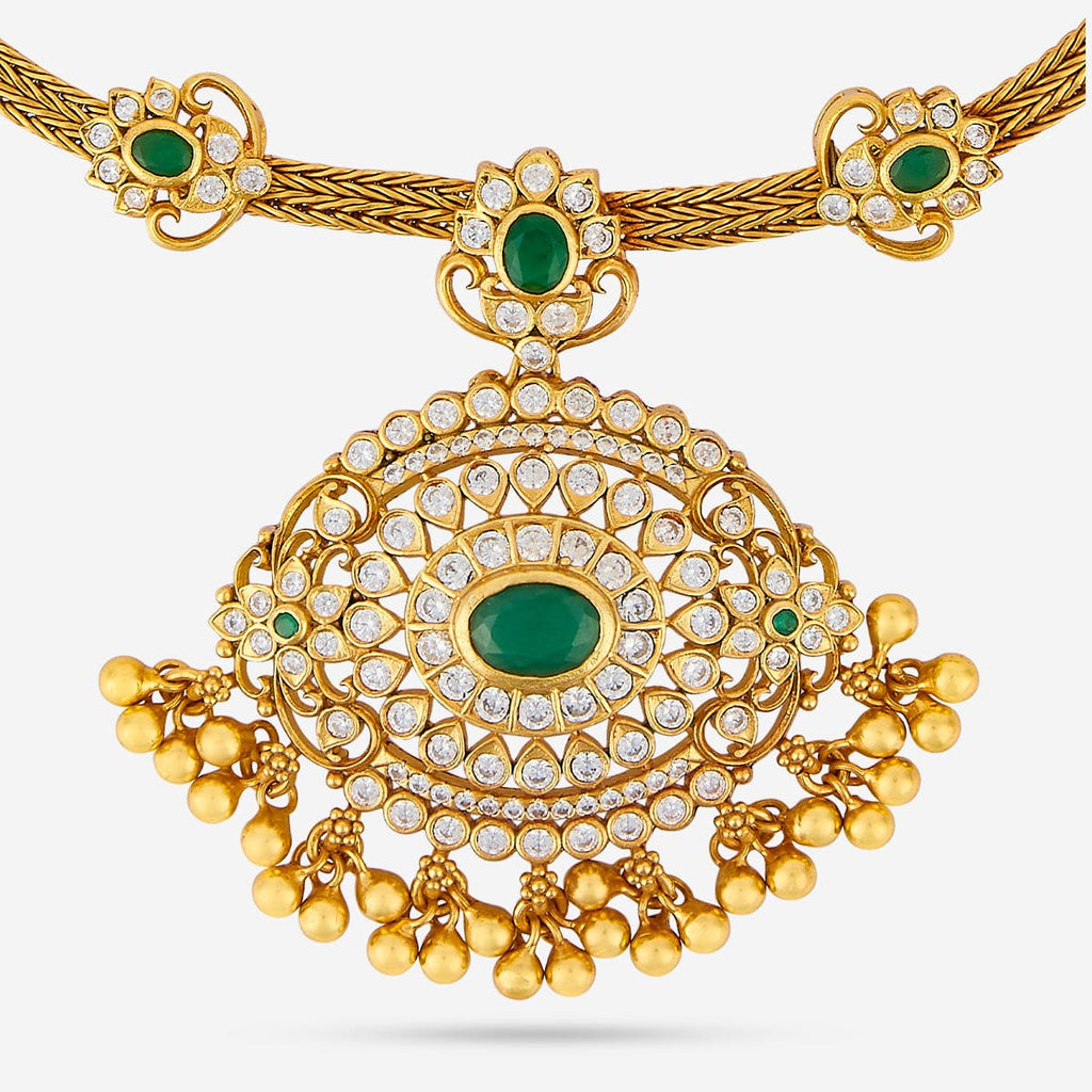 Temple Necklace Silver Temple Necklace 190604