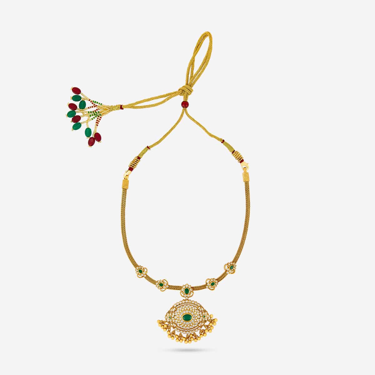 Temple Necklace Silver Temple Necklace 190604