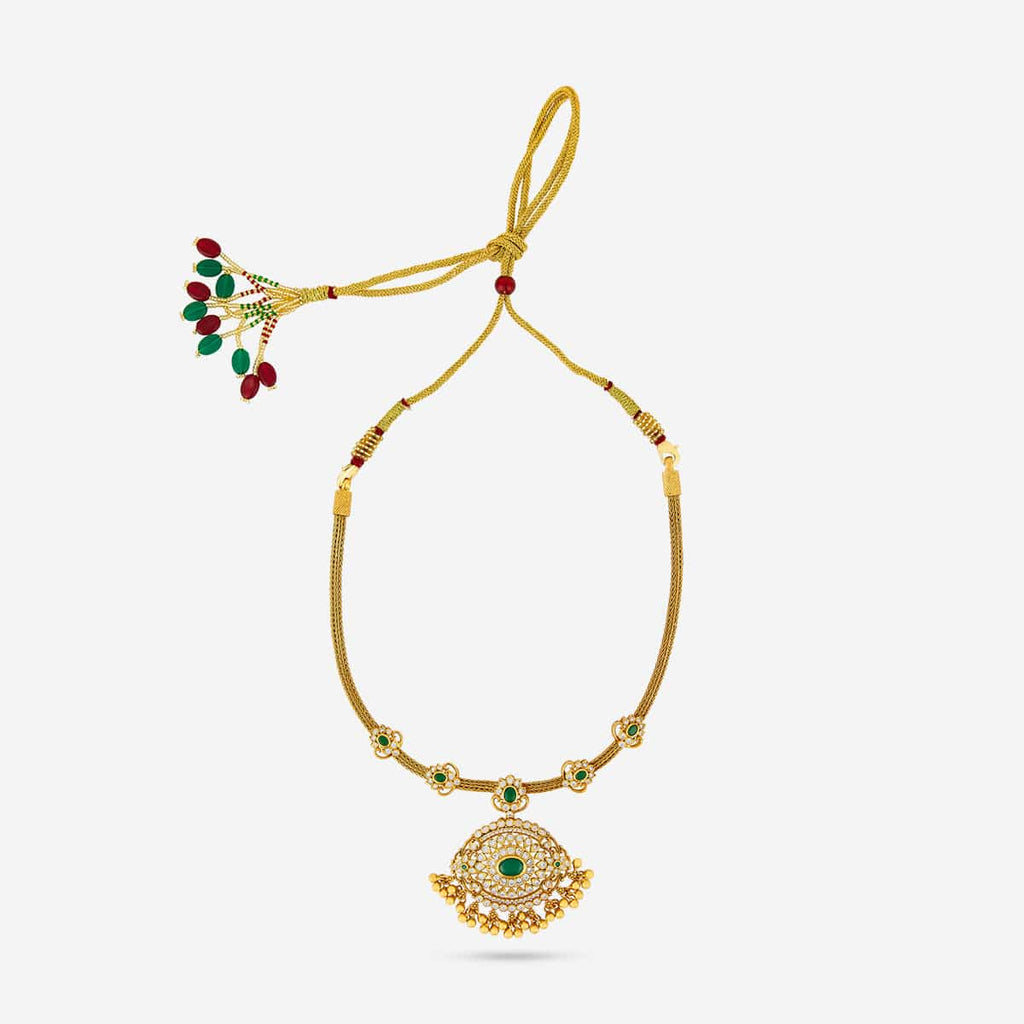 Temple Necklace Silver Temple Necklace 190604