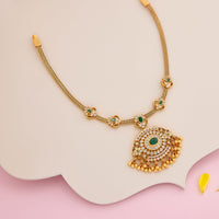 Temple Necklace Silver Temple Necklace 190604