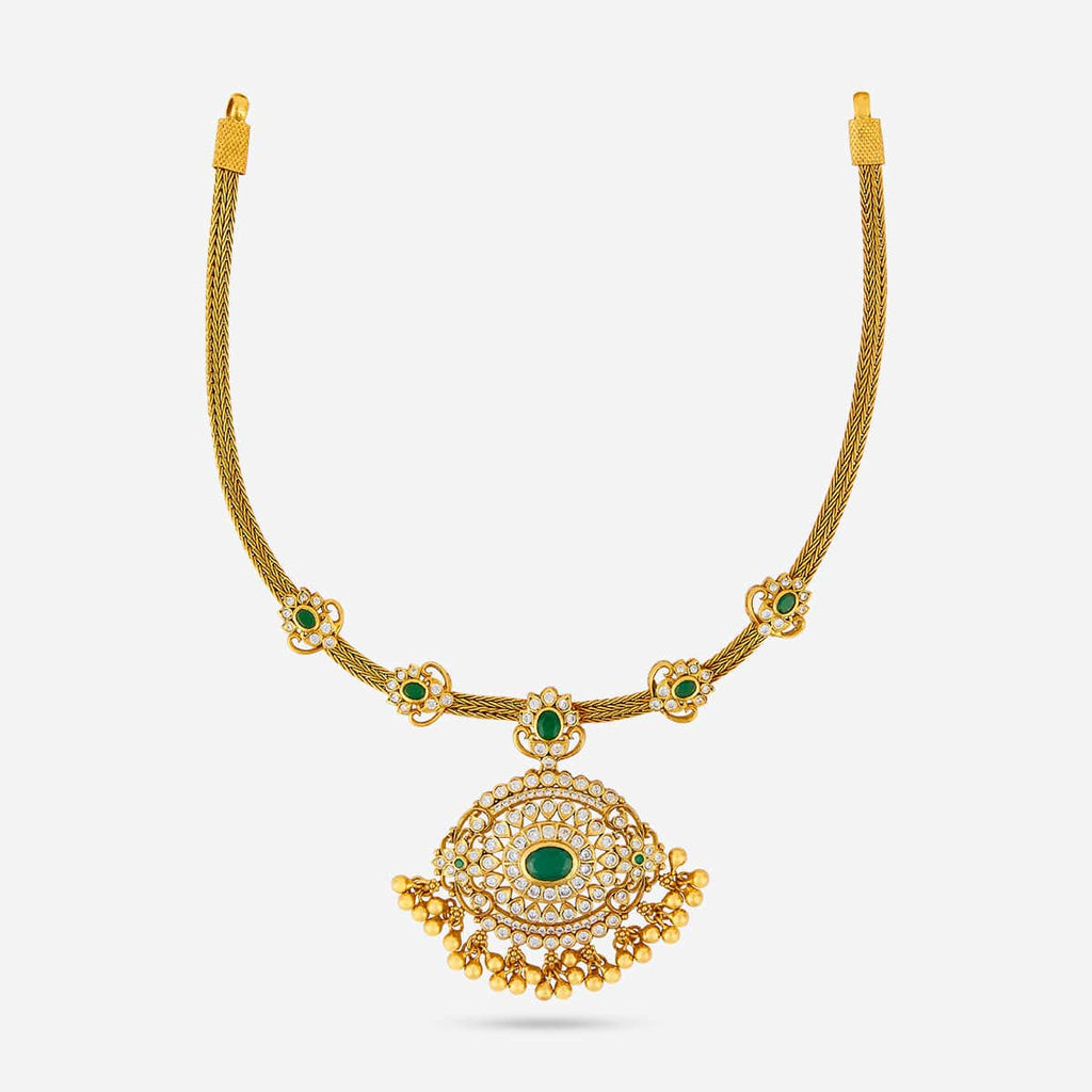 Temple Necklace Silver Temple Necklace 190604