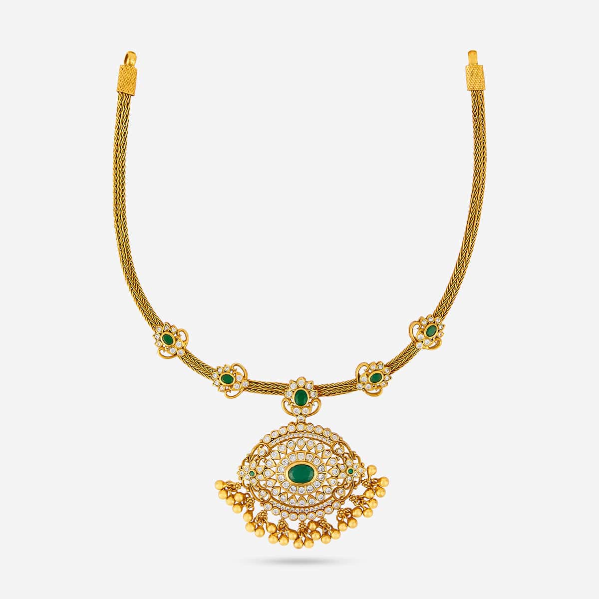 Temple Necklace Silver Temple Necklace 190604