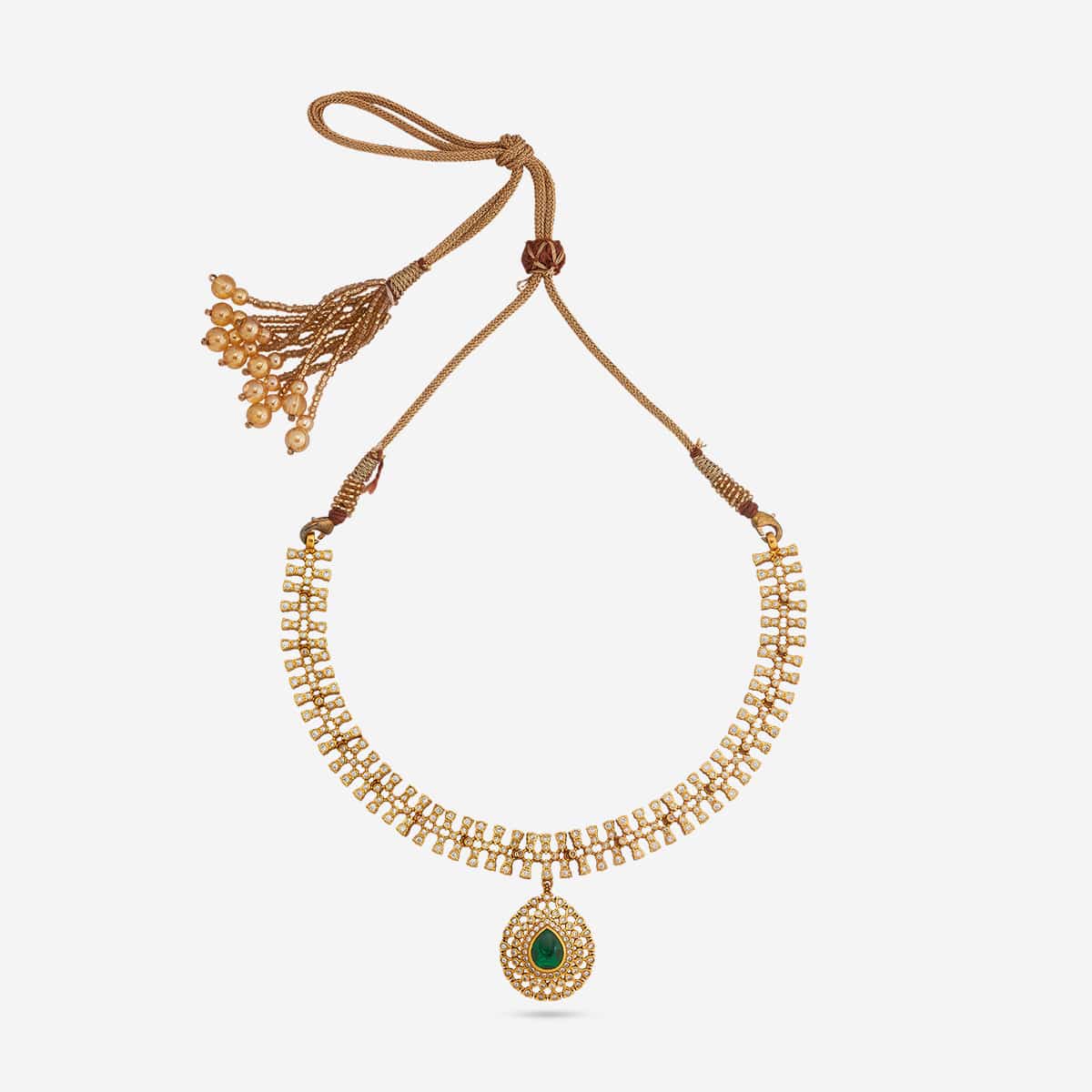 Temple Necklace Silver Temple Necklace 190607