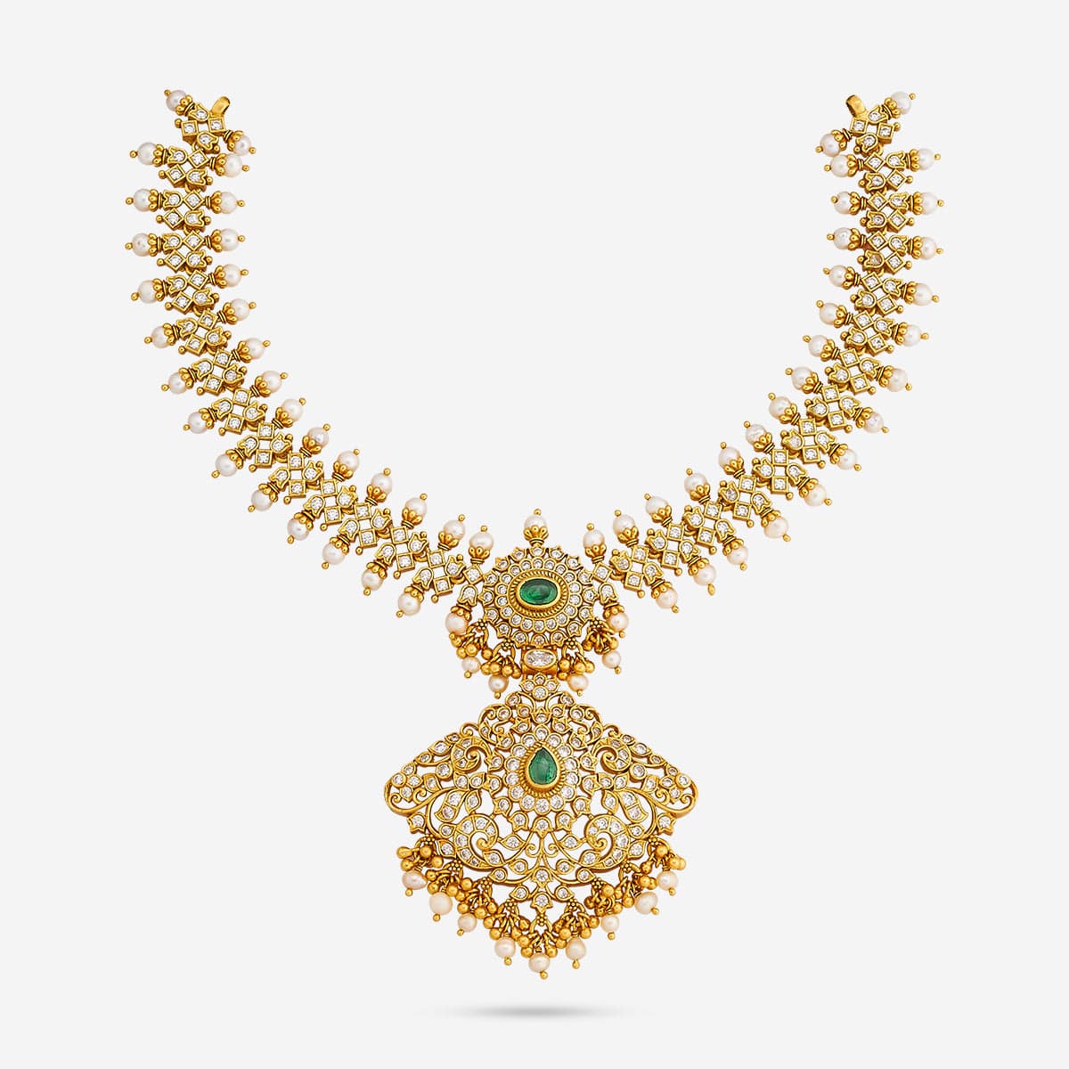 Temple Necklace Silver Temple Necklace 190611