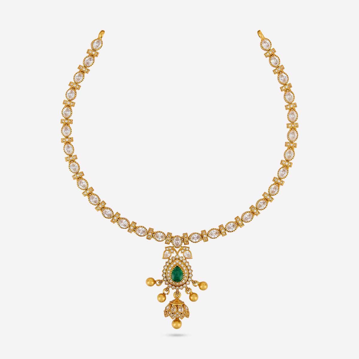 Temple Necklace Silver Temple Necklace 190615