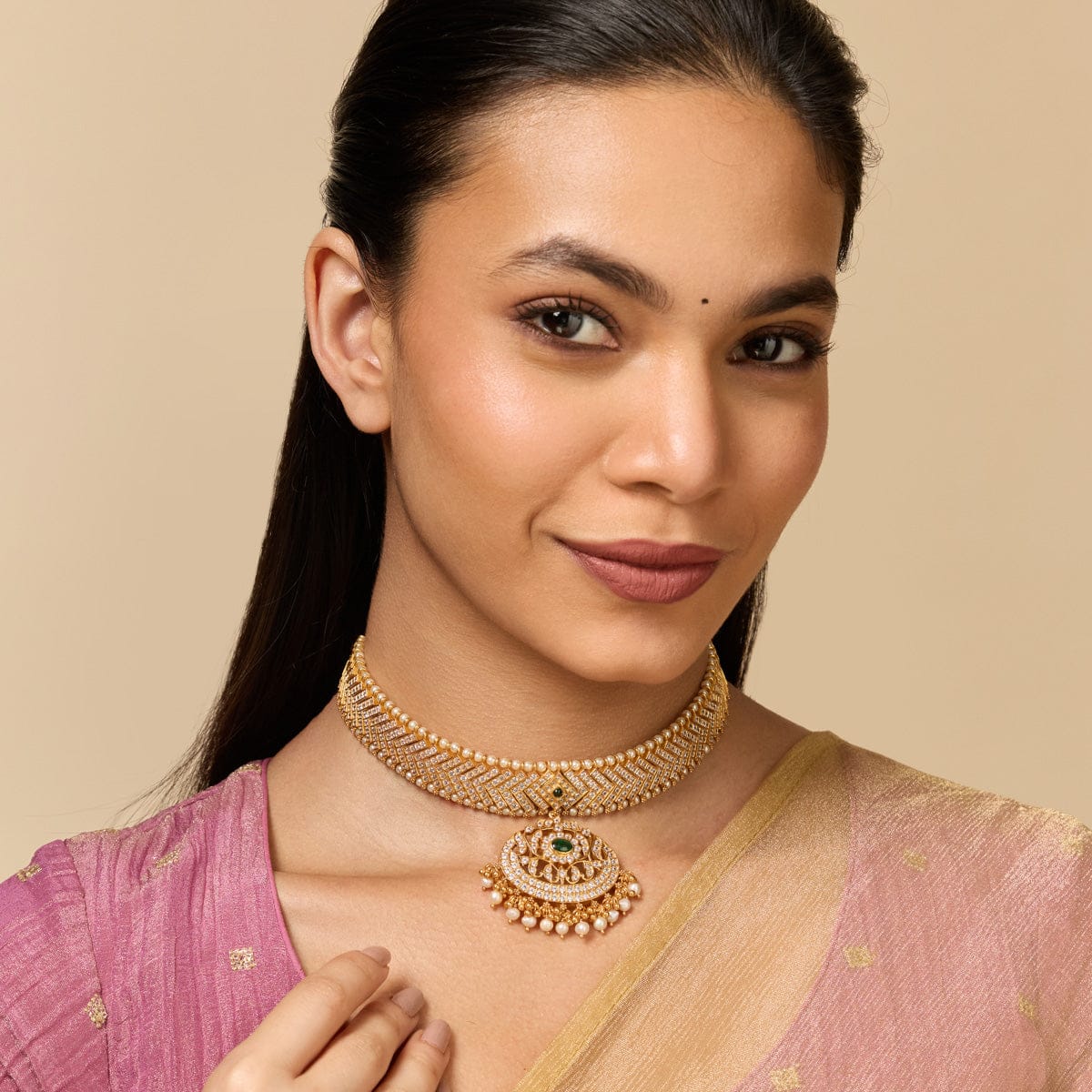 Temple Necklace Silver Temple Necklace 191820