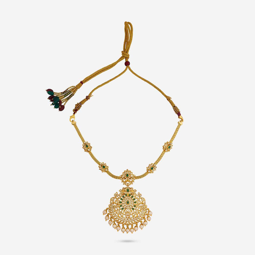 Temple Necklace Silver Temple Necklace 193278