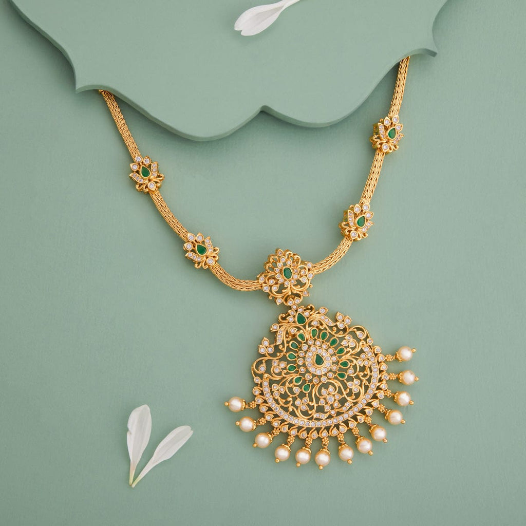 Temple Necklace Silver Temple Necklace 193278