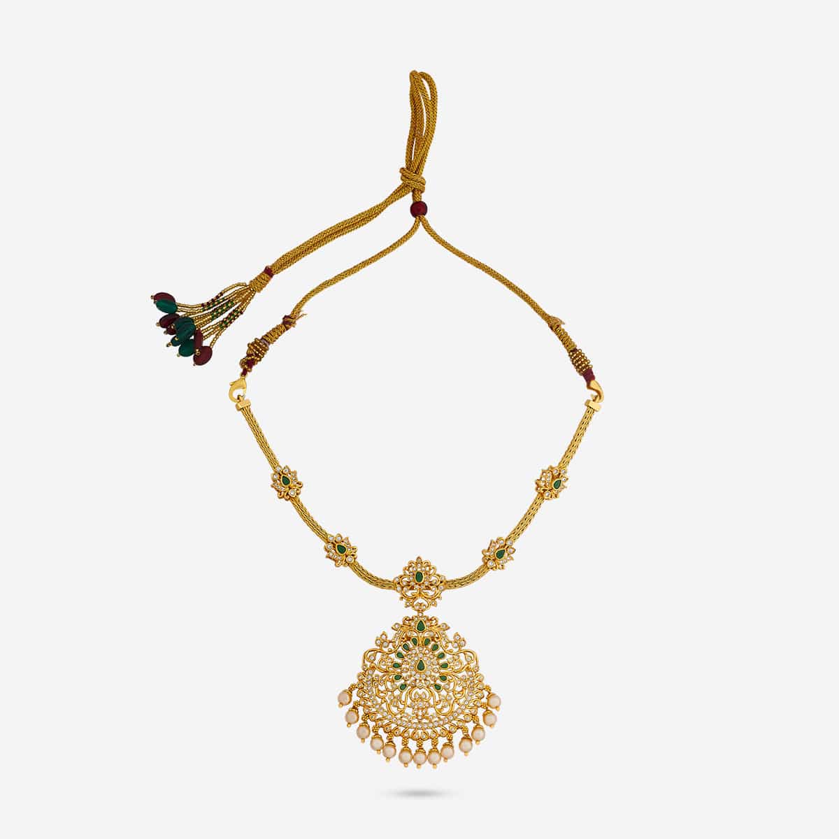 Temple Necklace Silver Temple Necklace 193278