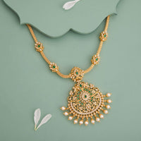 Temple Necklace Silver Temple Necklace 193278